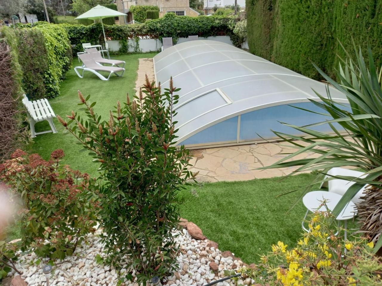 Casa Acogedora Familiar Con Piscina Pallejá Zewnętrze zdjęcie